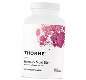 Витамины для женщин, Women's Multi 50+, Thorne Research  180капс (36357119)