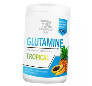 L-Глютамин, Glutamine, Bodyperson Labs  500г Тропический (32598001)