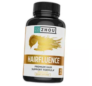 Премиум формула для роста волос, Hairfluence, Zhou Nutrition  60вегкапс (36501002)