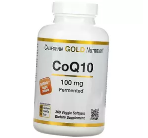 Коэнзим Q10, CoQ10 100, California Gold Nutrition  360вегкапс (70427001)