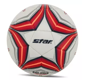 Мяч футбольный All New Polaris 1000 SB375TB Star  №5 Бело-красный (57623003)