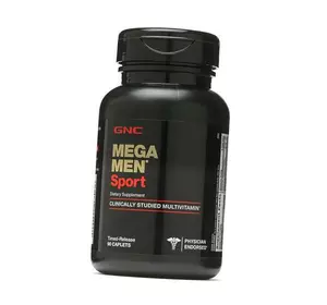 Комплекс витаминов для мужчин, Mega Men Sport, GNC  90каплет (36120053)