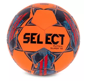 Мяч футзальный Futsal Super TB FIFA Quality Pro V22 Z-SUPER-FIFA Select  №4 Оранжево-красный (57609004)