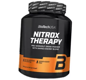 Предтрен с кофеином и креатином, Nitrox Therapy, BioTech (USA)  680г Персик (11084001)