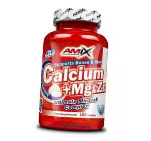 Calcium+Mg+Zn Amix Nutrition  100таб (36135004)
