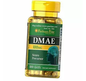 Диметиламиноэтанол, DMAE 100, Puritan's Pride  100капс (72367017)