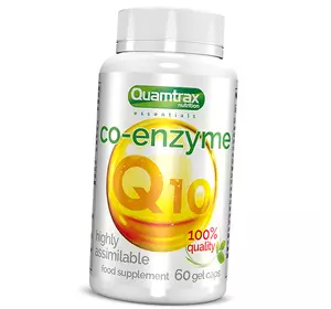 Коензим Q10 в капсулах, Co-Enzyme Q10 30, Quamtrax  60гелкапс (70582001)
