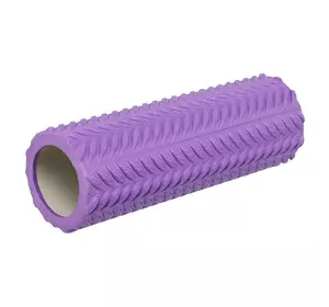 Роллер для йоги и пилатеса Grid Roller FI-9374 FDSO   33см Фиолетовый (33508397)