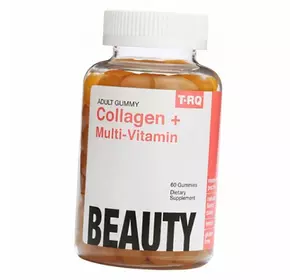 Коллаген с Мультивитаминами, Collagen + Multi-Vitamin Beauty, T-RQ  60таб Фруктовый (68535001)