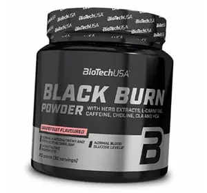 Жиросжигатель, комплексная формула, Black Burn Powder, BioTech (USA)  210г Арбуз (02084032)