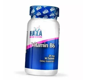 Пиридоксин HCL, Vitamin B6 25, Haya  90таб (36405058)