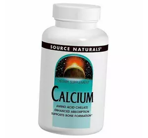 Хелат Кальция, Calcium, Source Naturals  100таб (36355050)