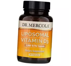 Липосомальный Витамин Д, Liposomal Vitamin D3 5000, Dr. Mercola  90капс (36387004)