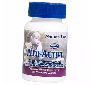 Добавка для активных детей, Pedi-Active, Nature's Plus  60таб Ягодный микс (72375014)