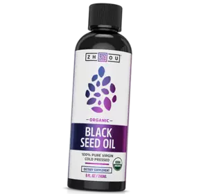 Масло черного тмина, Black Seed Oil, Zhou Nutrition  240мл (71501002)