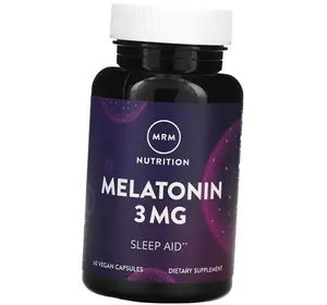 Мелатонин в капсулах, Melatonin 3, MRM  60вегкапс (72122006)