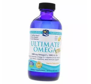 Жидкая Омега, Ultimate Omega Xtra Liquid, Nordic Naturals  237мл Лимон (67352026)
