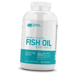 Жирные кислоты, Омега 3, Fish Oil, Optimum nutrition  200гелкапс (67092001)