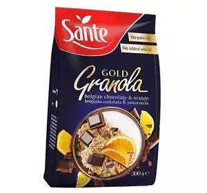 Гранола, Granola Gold, Sante  300г Шоколад с апельсином (05275001)