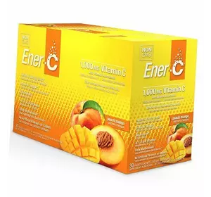 Витаминный напиток для повышения иммунитета, Ener-C, Ener-C  30пакетов Персик-манго (36389001)