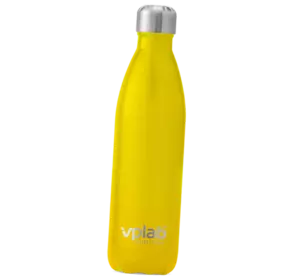 Бутылка металлическая, Metal water bottle, VP laboratory  500мл Желтый (09099007)