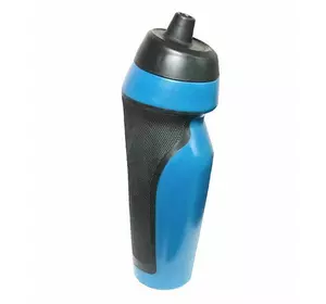 Бутылка спортивная MS-1816 Profi  500мл Черно-голубой (09394001)