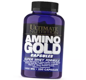 Аминокислоты из сывороточного протеина, Amino Gold Caps, Ultimate Nutrition  250капс (27090015)
