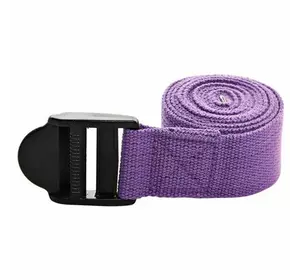 Ремень для йоги LS3236 LiveUp    Фиолетовый (56396073)