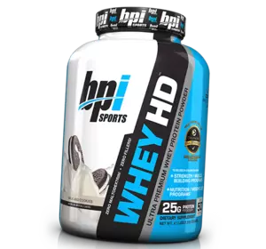 Протеин для роста мышц, Whey HD, BPI Sports  1850г Молоко с печеньем (29082002)
