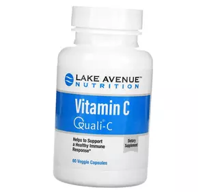 Витамин С капсулы, Vitamin C Quali-C, Lake Avenue Nutrition  60вегкапс (36572002)