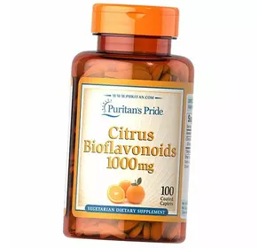 Цитрусовые Биофлавоноиды, Citrus Bioflavonoids 1000, Puritan's Pride  100каплет (70367033)