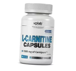 Карнитин в капсулах, L-Carnitine 1500 Caps, VP laboratory  90капс (02099008)