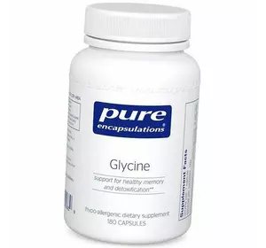 Глицин, Glycine, Pure Encapsulations  180капс (27361016)