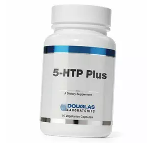 Гидрокситриптофан с Тирозином и Глютамином, 5-HTP Plus, Douglas Laboratories  60вегкапс (72414012)