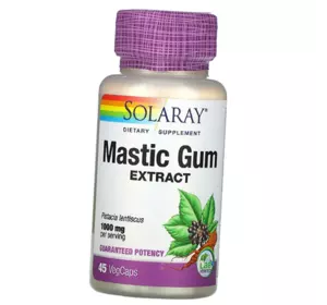 Экстракт Мастиковой Смолы, Mastic Gum Extract 500, Solaray  45вегкапс (72411010)