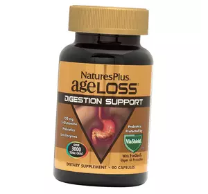 Поддержка желудочно-кишечного тракта, AgeLoss Digestion Support, Nature's Plus  90капс (69375008)