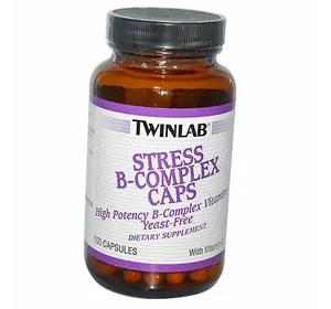 Стресс В Комплекс, Stress B-Complex, Twinlab  100капс (36104008)