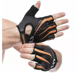 Перчатки для фитнеса FG-005 Hard Touch  M Черно-оранжевый (07452004)