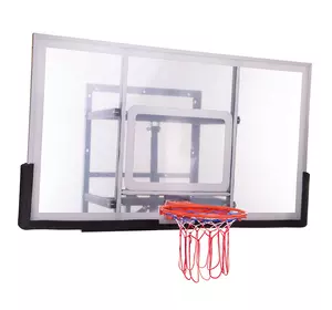 Щит баскетбольный с кольцом и сеткой S040 FDSO   Белый (57508502)