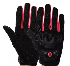 Мотоперчатки MC29W Scoyco  L Черно-розовый (07439056)