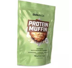 Протеиновый Маффин, Protein Muffin, BioTech (USA)  750г Белый шоколад (05084024)