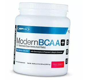 BCAA с Электролитами, Modern BCAA Plus Powder, USP Labs  535г Фруктовый пунш (28133001)