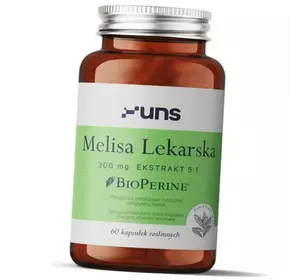 Мелисса и Биоперин, Melisa Lekarska 300, UNS  60вегкапс (71115009)
