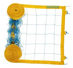 Сетка для волейбола Премиум15 Норма SO-9554 S4S   Сине-желтый (57453021)