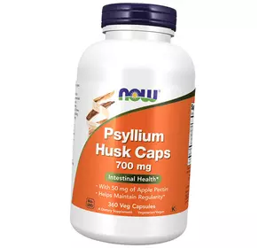 Оболочка семян подорожника в капсулах, Psyllium Husk 700, Now Foods  360вегкапс (69128023)