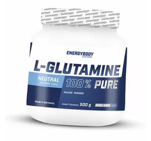 Глютамин в порошке, 100% Pure Glutamine, Energy Body  500г Без вкуса (32149001)
