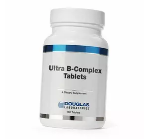 Витамины группы В, Ultra B-Complex, Douglas Laboratories  100таб (36414002)