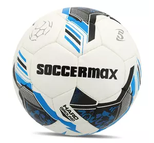 Мяч футбольный Crystal FB-4168 Soccermax  №5 Бело-синий (57569012)