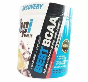 BCAA для мышечной массы и похудения, Best BCAA powder, BPI Sports  300г Фруктовый пунш (28082001)