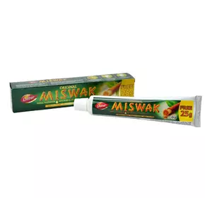 Аюрведическая зубная паста, Miswak Toothpaste, Dabur  75г  (43634038)